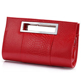 Luxury high quality women evening bag famous Brand lady alligator Leather casual clutches party mianudiere bolsos de mano fiesta