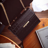 green messenger bag chain shoulder bag for girl serpentine woman small bags black evening clutch summer chain bags sac 2016