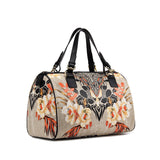 REALER Brand women handbag with floral print tote bag large capacity PU leather travel bags ladies purse