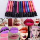 Lip Gloss Brand Long Lasting Waterproof Lip Liquid Pencil Matte Lipstick Nude Beauty Makeup Lip Gloss