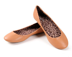 2016 NEW ARRIVAL EUR 35-40 Solid and Leopard Inside Fashion Women Shoes Strech Fabric Lady Flats & Light Brown