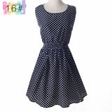 Sundress Party Summer Women Dress Casual Vestidos Jumper Chiffon Stripe Floral Print Elastic Waist Bohemian Beach Dresses 1138